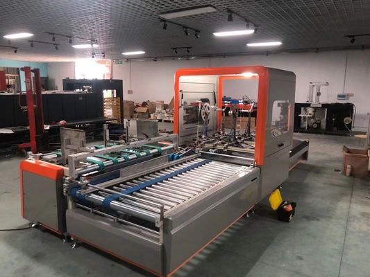 دستگاه چسب جعبه کارتن تمام اتوماتیک 1310mm 6600*2100*1600mm